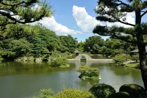 Shukkeien Garden, the Japanese garden of Hiroshima