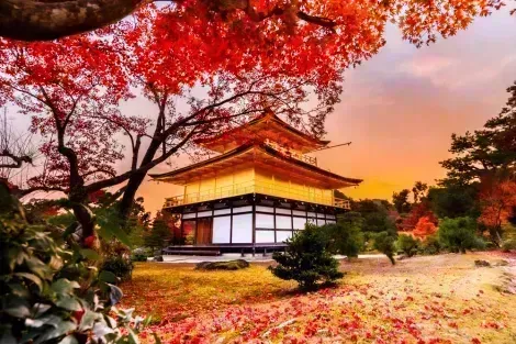 Le pavillon d'or à Kyoto, un incontournable à visiter dans l'ancienne capitale du Japon