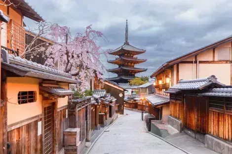 Le quartier historique de Gion à Kyoto