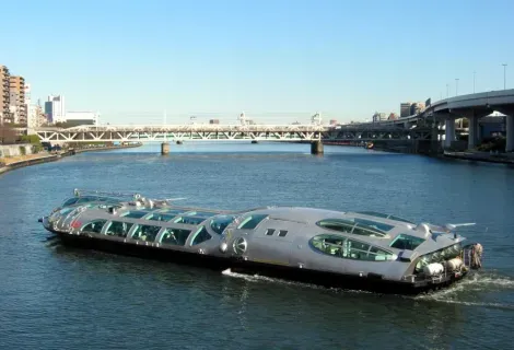  The Leiji Matsumoto water bus on the Sumida