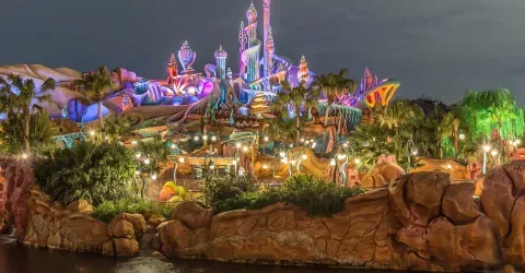 Les parcs Disney à découvrir de nuit