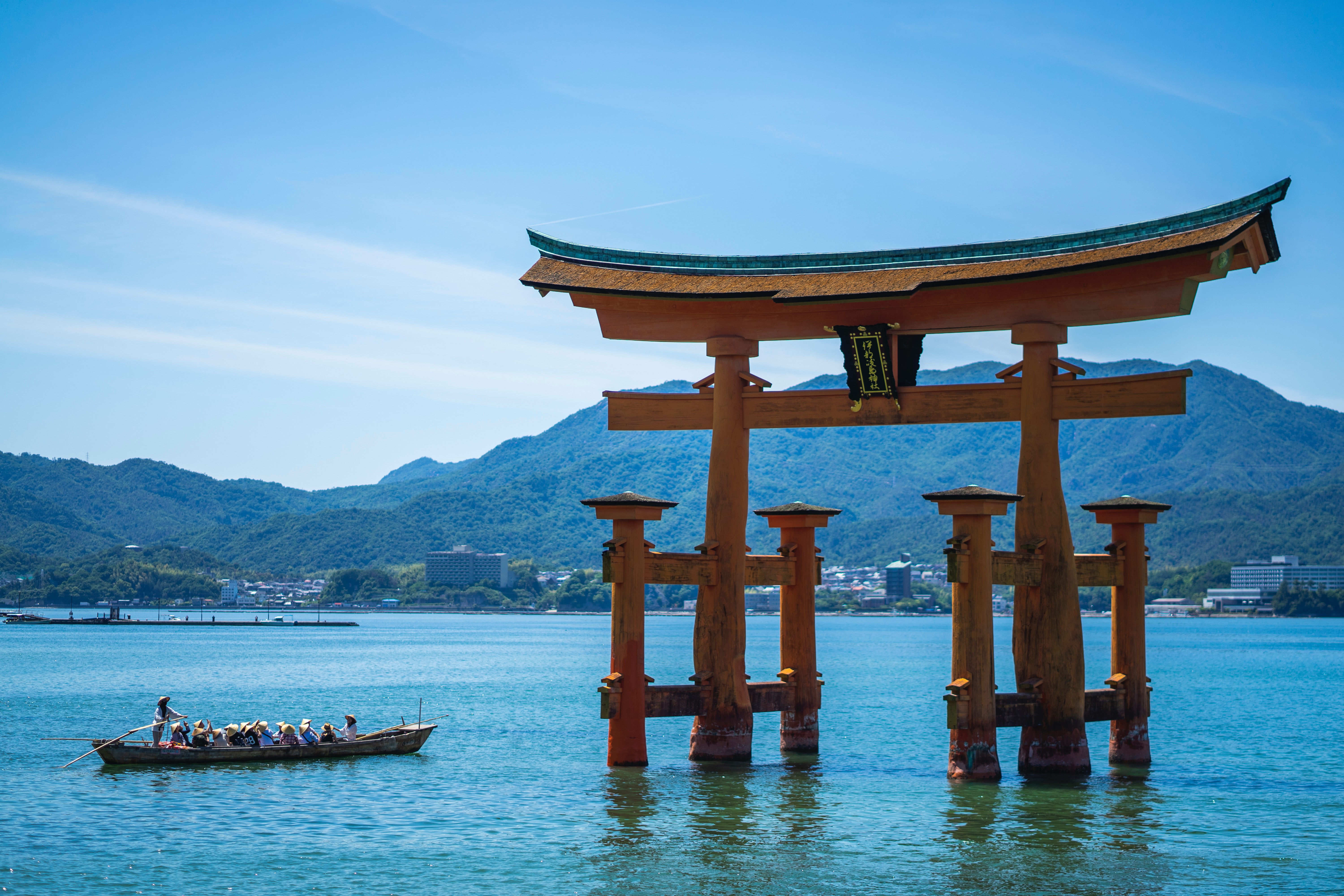 Le Grand Torii de l'île de Miyajima