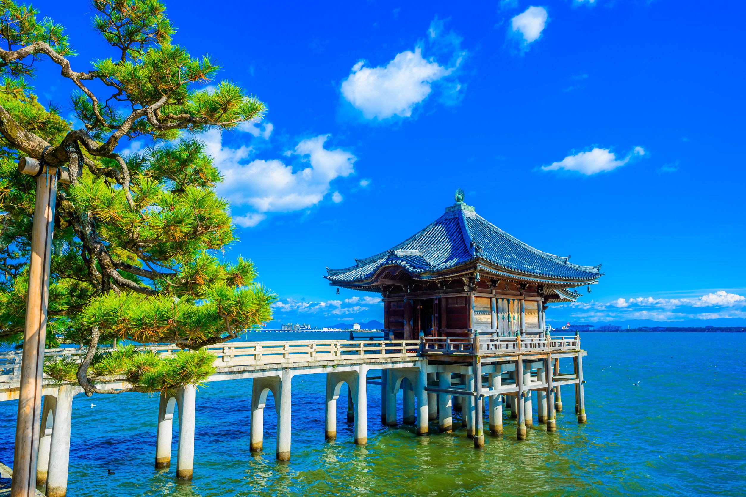 Otsu - Ukimido floating temple Otsu - Ukimido floating temple