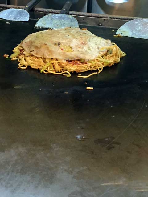 Okonomiyaki Hiroshima style