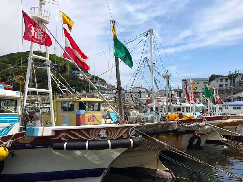 Port on Bozejima, Japan.