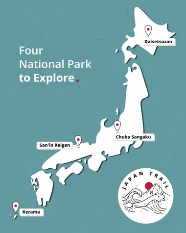 japan trail national parks 