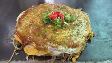 Hiroshima-style Okonomiyaki 