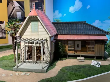 Replica of the house from "My Neighbor Totoro"