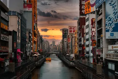 Dotonbori in Osaka, Japan