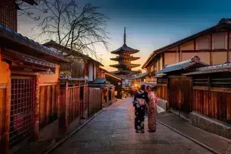 Visite el histórico distrito de Gion, en el corazón de Kioto