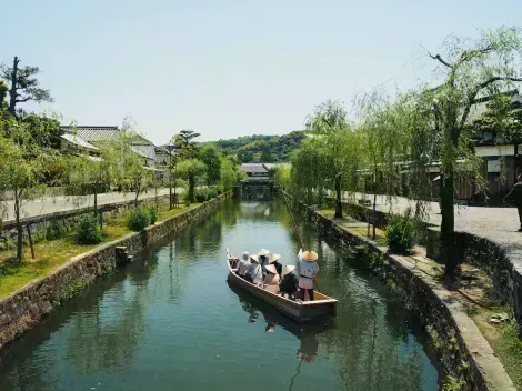 Kurashiki está llena de canales y calles pintorescas: ¡una ciudad romántica que vale la pena visitar!