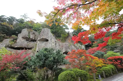 Le temple de Natadera, un havre de paix sous les couleurs d'automne 