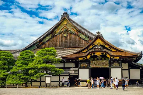 Le style magnifique de ce château était destiné à démontrer le prestige du shogun