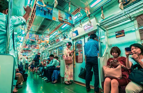 Transport en commun au Japon