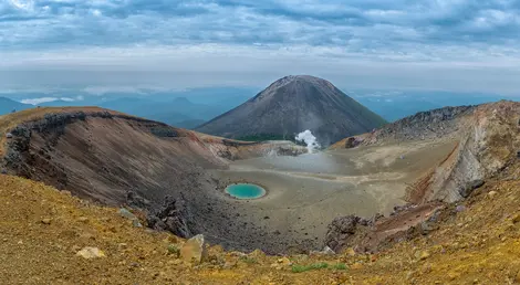 Summit of Volcanic Mount Meakan, Akan-Mashu National Park