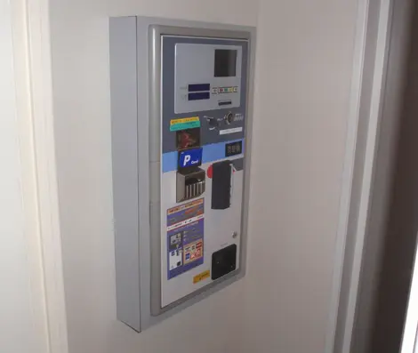 Exemple d'un terminal de paiement dans une chambre d'hôtes