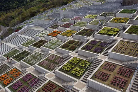 Le jardin en terrasses Hyakudan-en