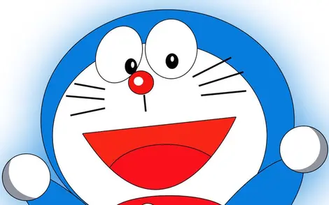 Doraemon, well known Japanese blue kitten is the star of the museum Kawasaki (Tokyo).