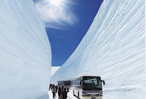 La route des neiges yuki no otani