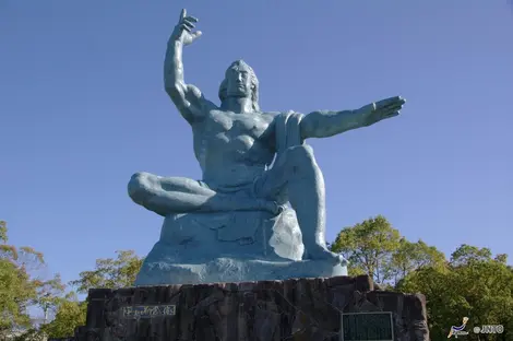 La statue de la paix à Nagasaki