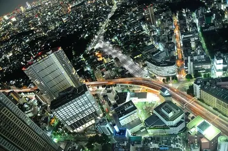 Vue sur Ikebukuro depuis la tour Sunshine 60