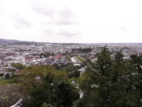 Vista desde el Castillo de Kakegawa