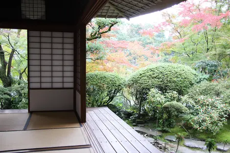 La La Villa Garyu Sanso et son jardin à l'automne