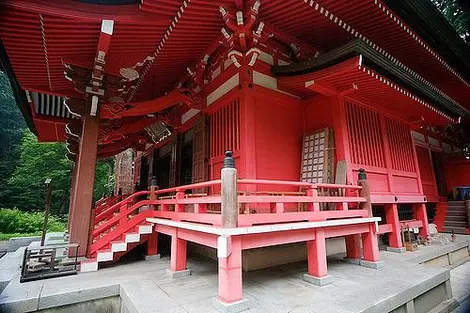 Le sanctuaire Sanji gôsaiden sur le mont Haguro, Yamagata