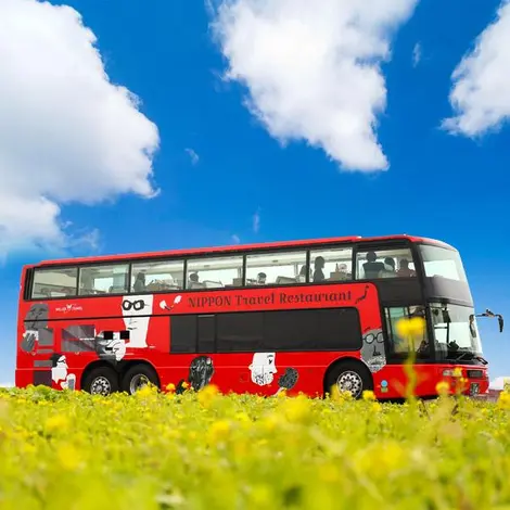 Les bus restaurants de la compagnie Willer Travel vous emmènent partout à Niigata !