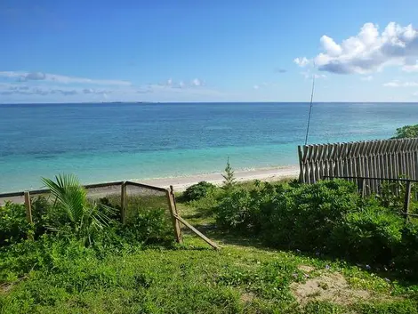 Une plage de l'île de Tarama