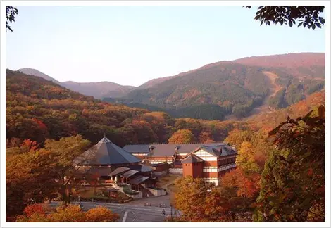 Les alentours du Hiroshima kenmin no mori et du mont Hiba en automne