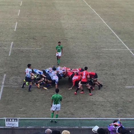 Match de rugby à Kamaishi