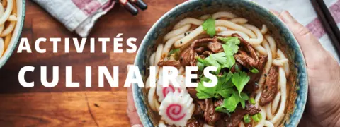 Activités culinaires à Tokyo Activités culinaires bannière