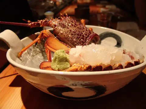 ise ebi sashimi ise ebi sashimi