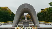 Memorial at Hiroshima Peace Memorial Park 