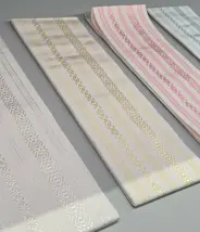 Obi belts made out of silk Hakata-Ori fabric Obi belts made out of silk Hakata-Ori fabric