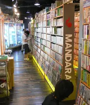 Shelves full of manga, the Mandarake is a paradise for lovers of manga in Tokyo.