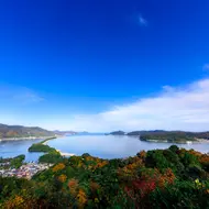 Sand in the sky in Amanohashidate : one of the 3 most beautiful views of Japan