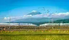 Shinkansen, Mont Fuji