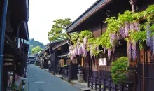 Una calle tradicional en Takayama