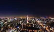Tokyo tower noche