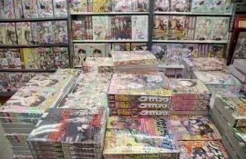 Librairie de manga à Tokyo