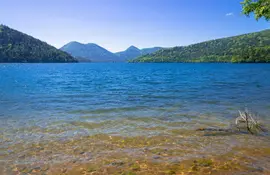 Shikaribetsu Lake in the Daisetsuzan National Park