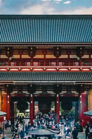 Senso-ji temple in Asakusa, Tokyo