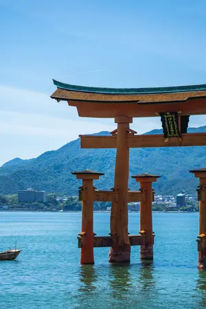 Le Grand Torii de l'île de Miyajima