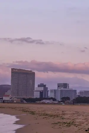 fukuoka city view beach fukuoka city view beach