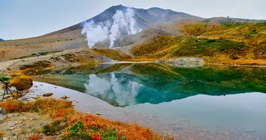 Volcan Asahidake et le lac Sugatami, Hokkaido