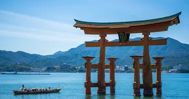 Le Grand Torii de l'île de Miyajima