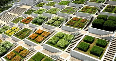 100 stepped gardens at Awaji Yumebutai