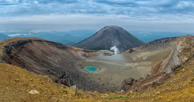 Summit of Volcanic Mount Meakan, Akan-Mashu National Park